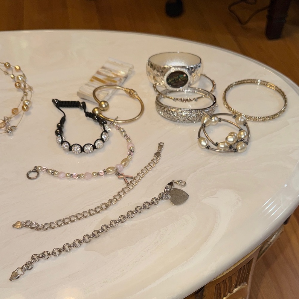 Mixed jewelry necklaces and bracelets - Picture 2 of 9